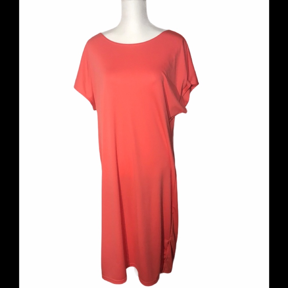 Vicki Wayne peach dress